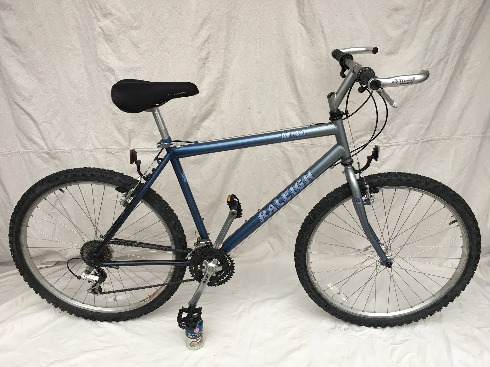 2004 Raleigh M40 Mountain Sport MTB 19" Large Hardtail Chromoly Steel US Charity 