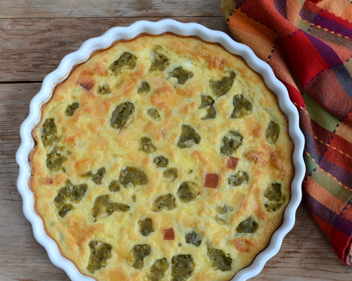 Easy Green Chile Egg Casserole