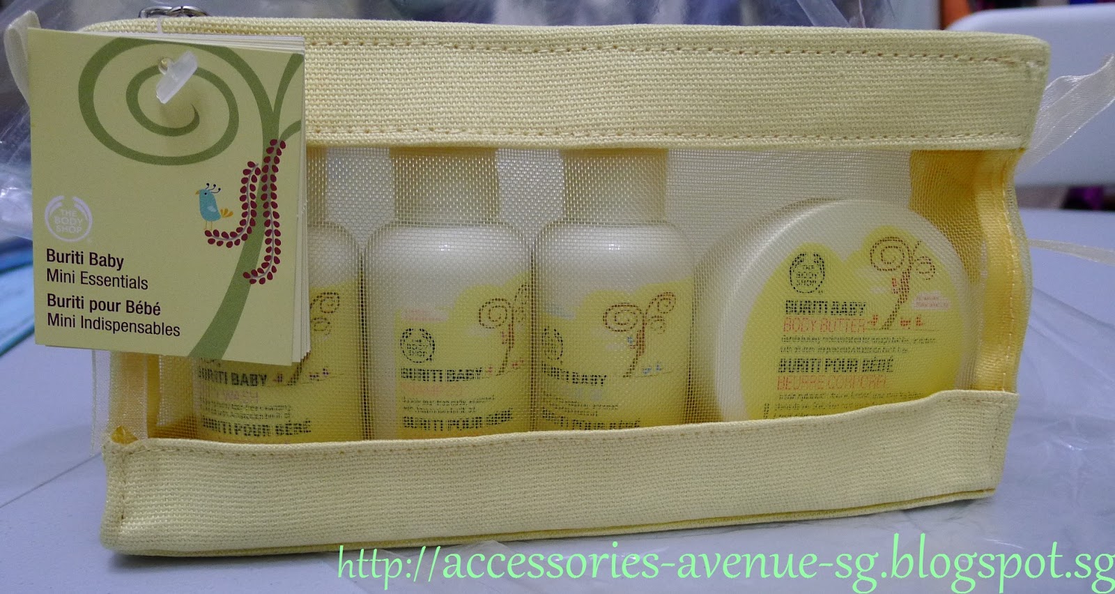 Accessories Avenue SOLD BODY SHOP Buriti Baby Mini Essentials Set