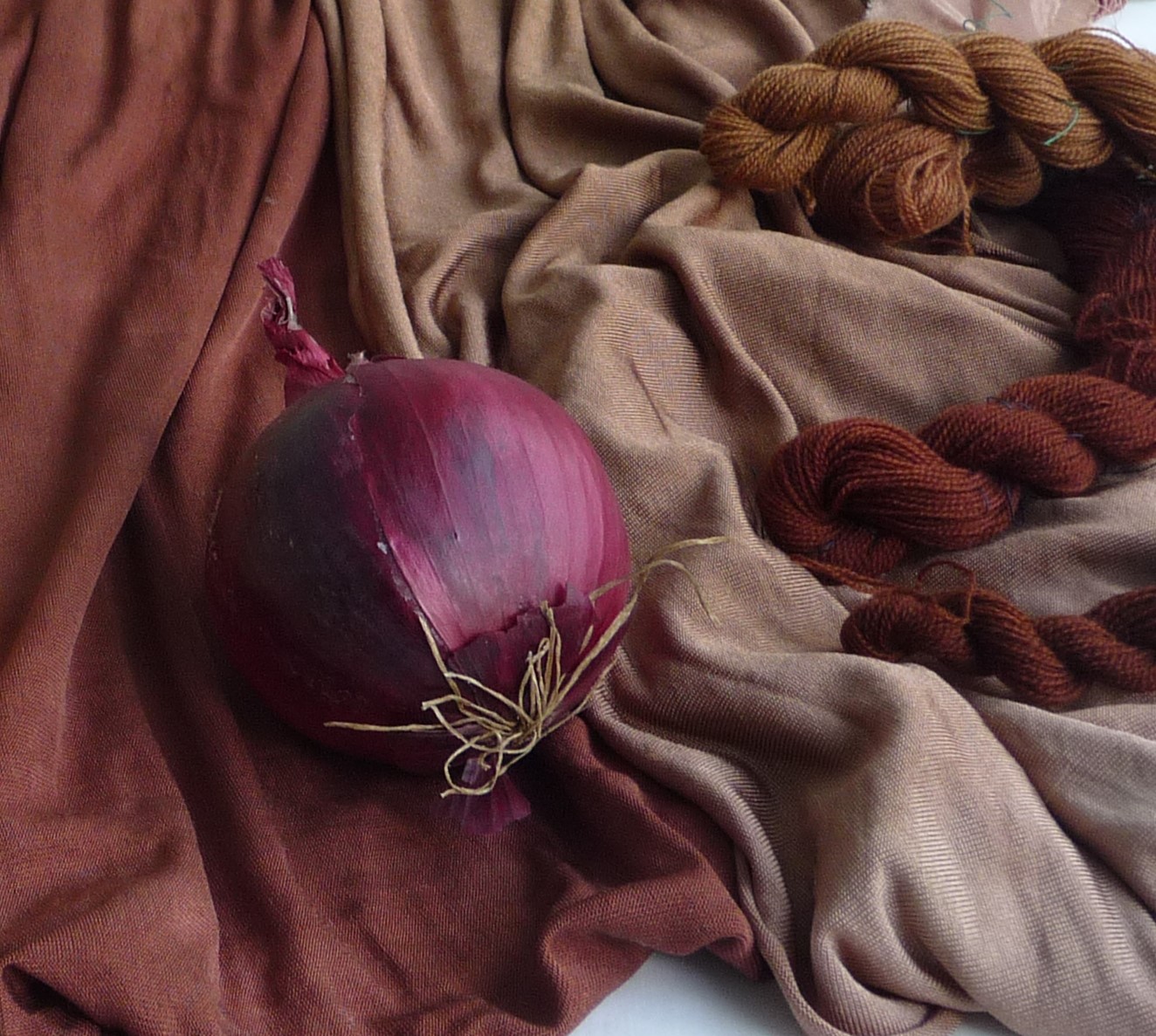 Wool Tribulations of Hand Spinning and Herbal Dyeing Dyes from Red