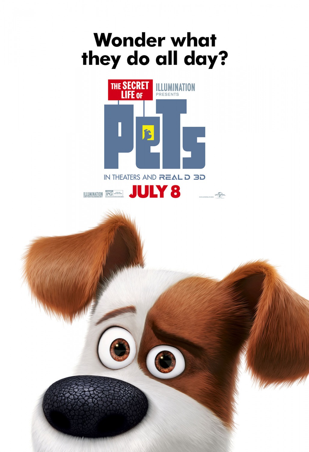 MovieFilms 7/11/2016 La Vida Secreta de tus Mascotas , Póster , The