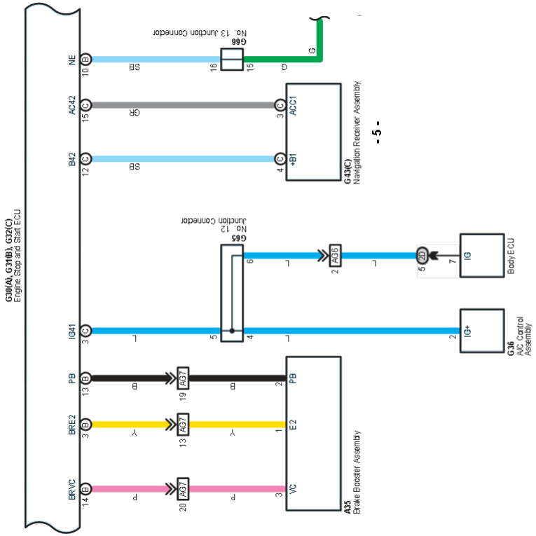 TOYOTA HILUX REVO WIRING - ENGINE: TOYOTA HILUX REVO Engine Stop