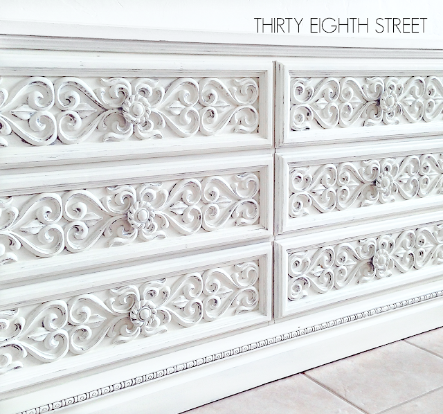 Reverse Paint Distressing Technique With Chalk Paint® Thirty Eighth