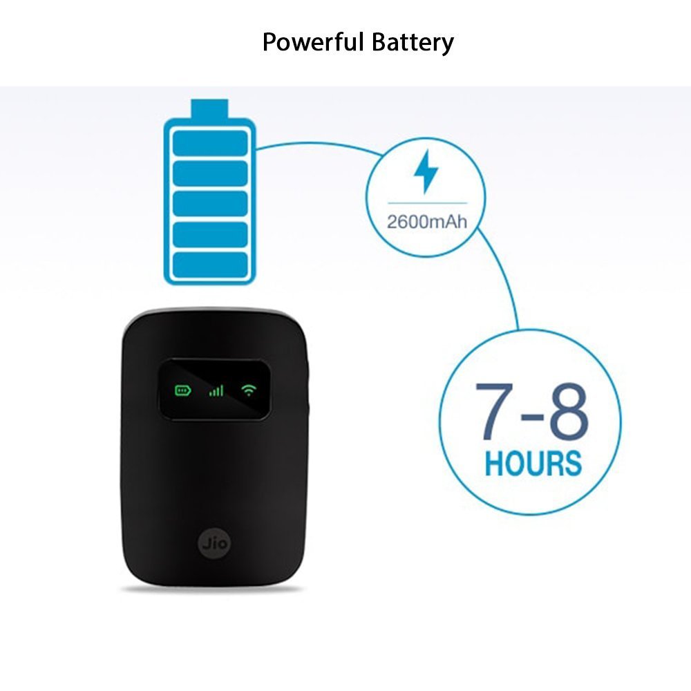 Reliance JioFi3 4G Personal Hotspot Router for Jio 4G