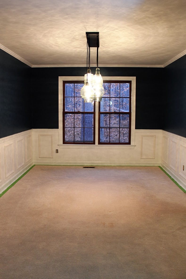 *The Handcrafted Life* Dining Room Progress Completed Dining Table