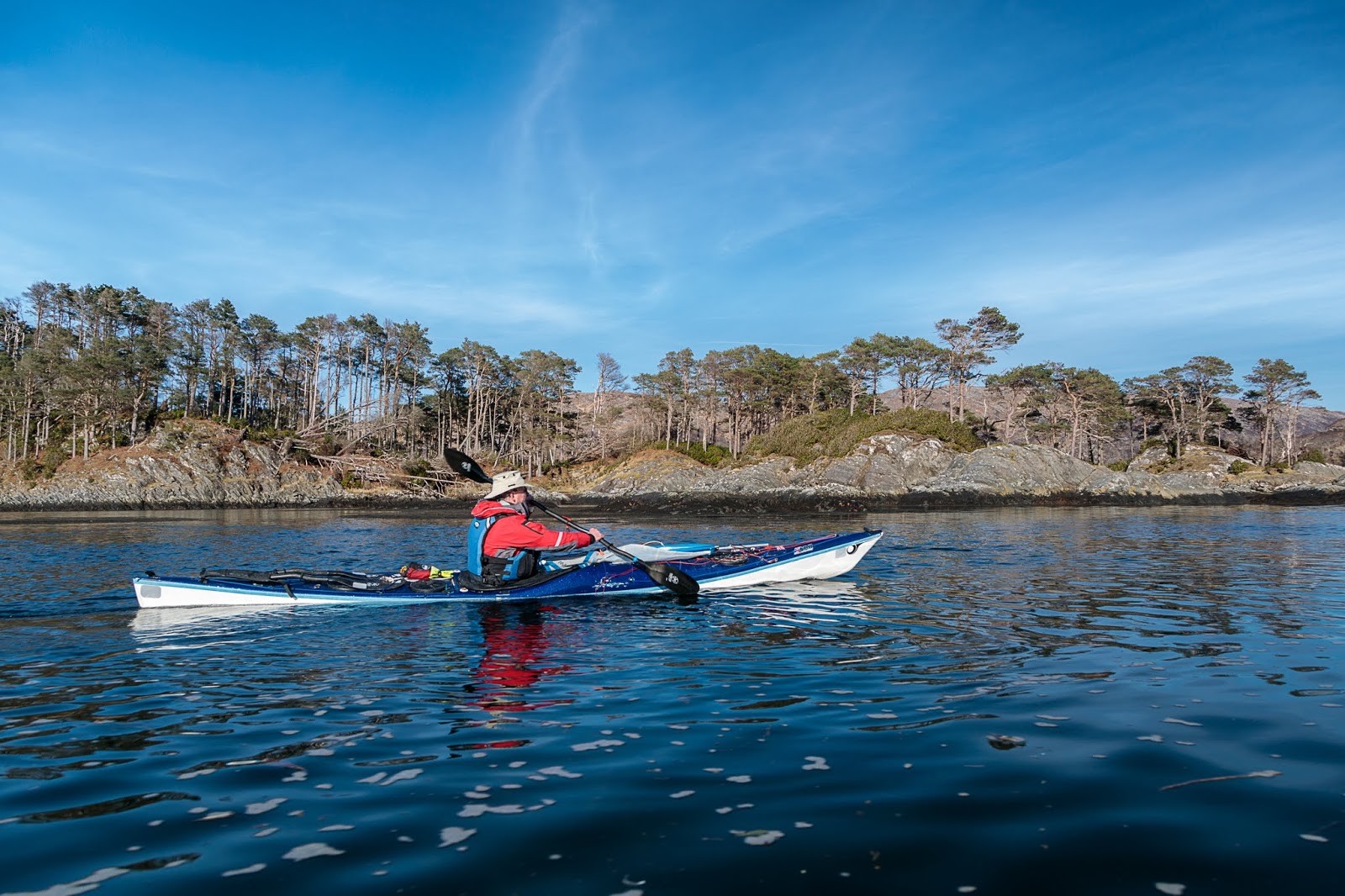 Sea kayaking with The hidden isles and recesses of