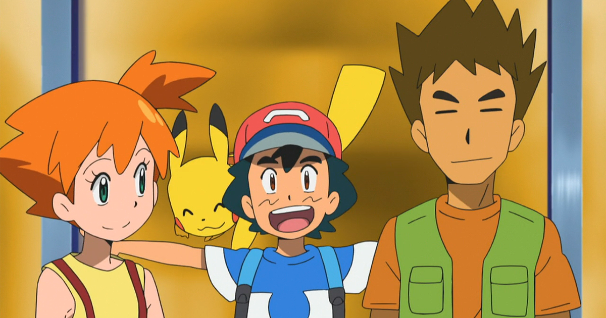 Pokémon - Ash Misty e Brock se reencontram (Dublado) 