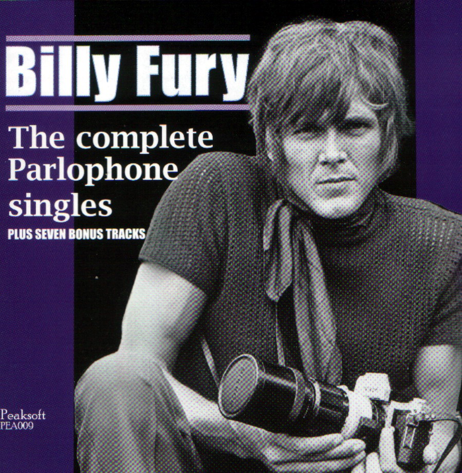 BOPTOWN Billy Fury The Complete Parlophone Singles (Plus 7 Bonus Tracks)
