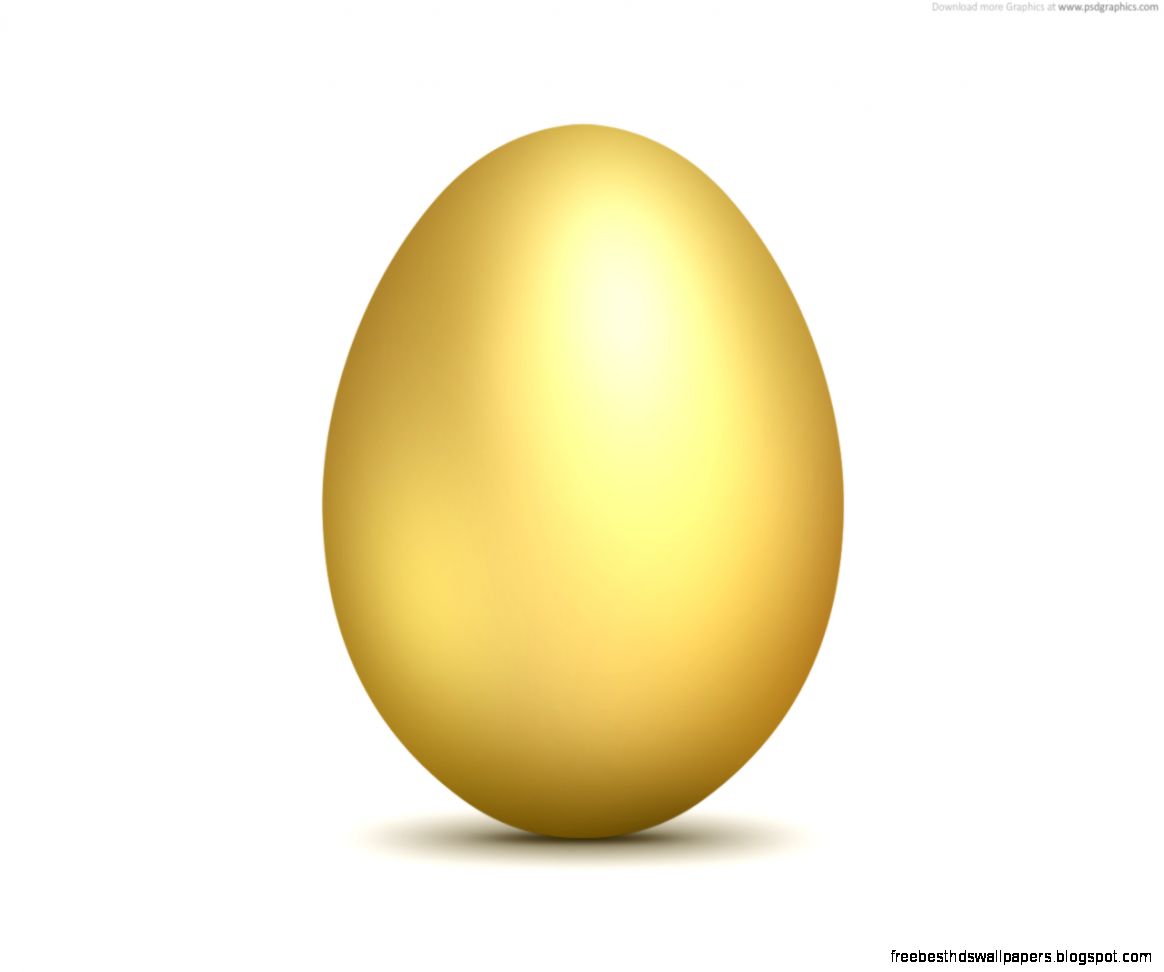 Cartoon Golden Egg