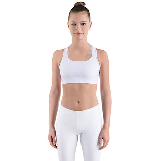 This bra has support material in the shoulder straps, double layer front and a wide elastic band to ensure constant support.