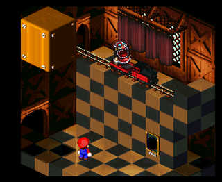 Super Mario RPG - Legend Of The Seven Stars - Interior torre booster