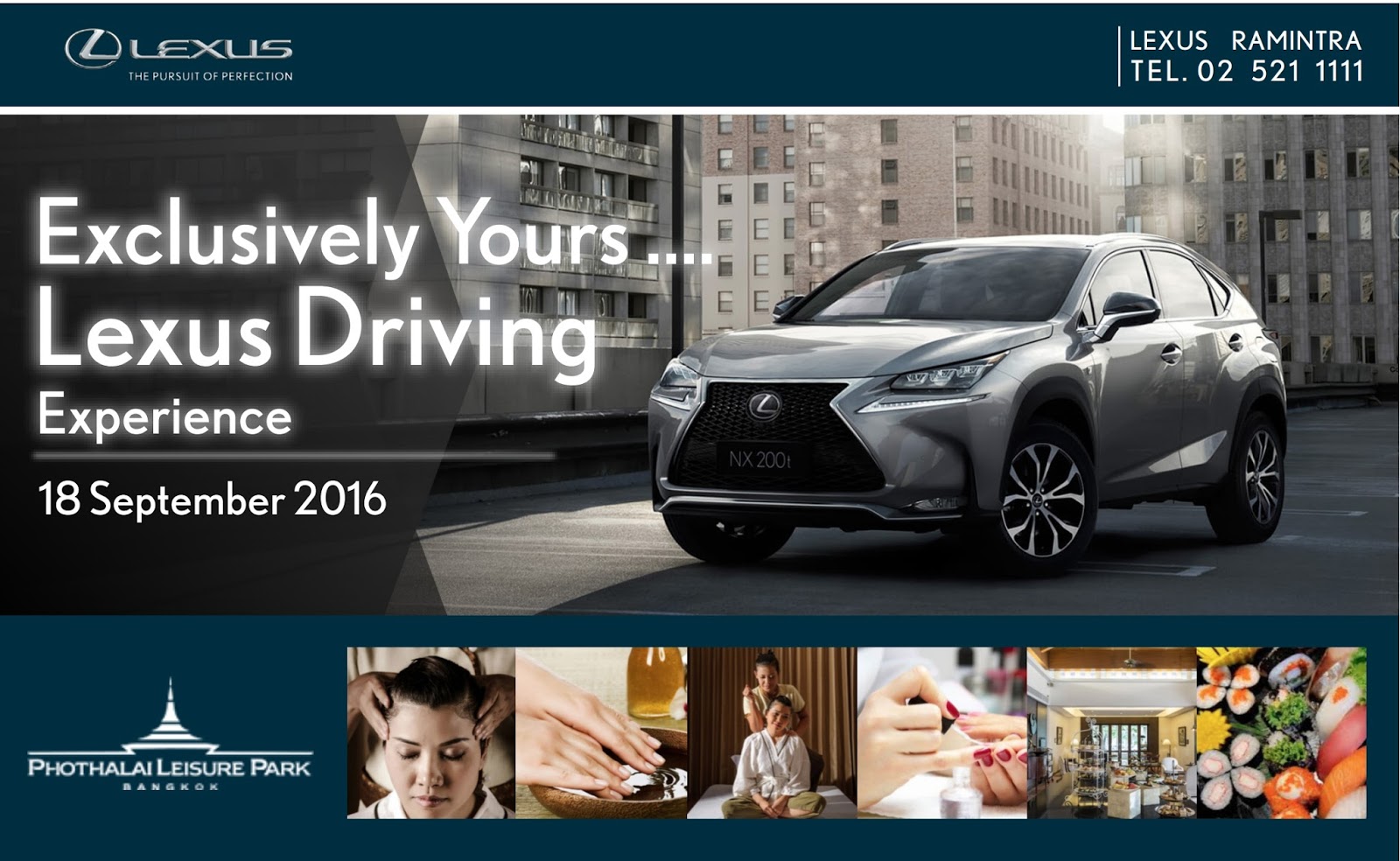 Lexus Ramintra Exclusively Yours....Lexus Driving Experience at