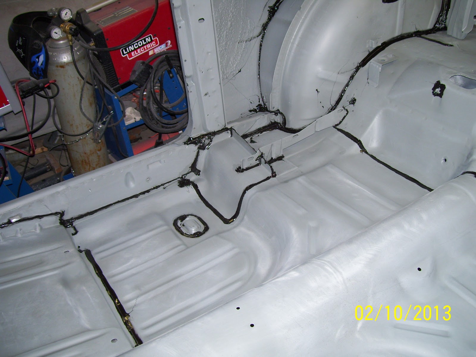 Night Mission Boss 302 Blog Fitting a Stainless Fuel Tank & Interior