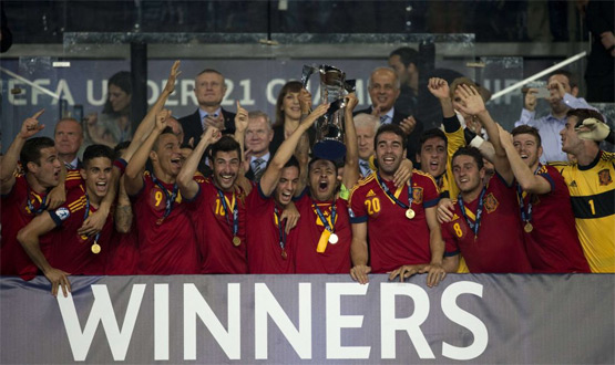Selección Española de Fútbol Sub-21 campeona de Europa 2013