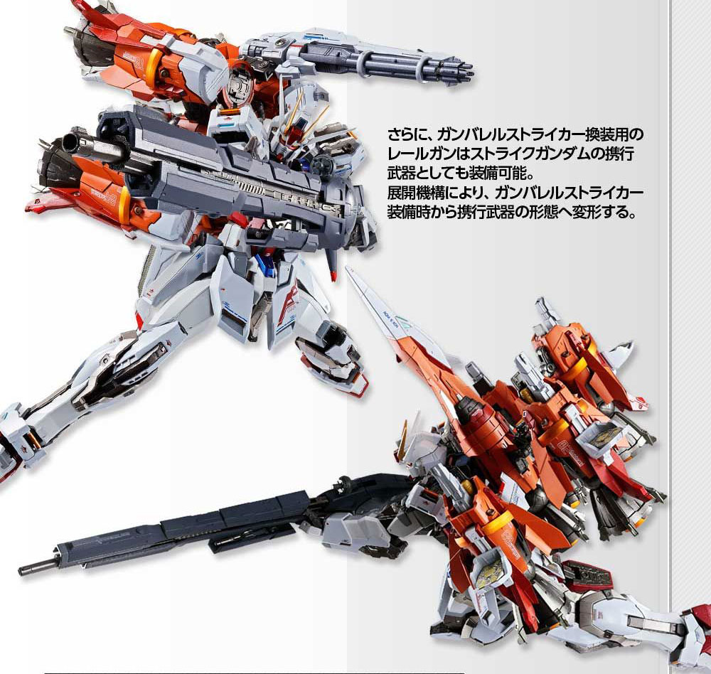 PBandai Metal Build Gunbarrel Striker Pack Release Info