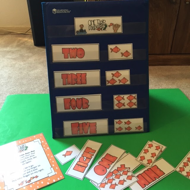 Nursery Rhyme 1, 2, 3, 4, 5 Preschool Printables