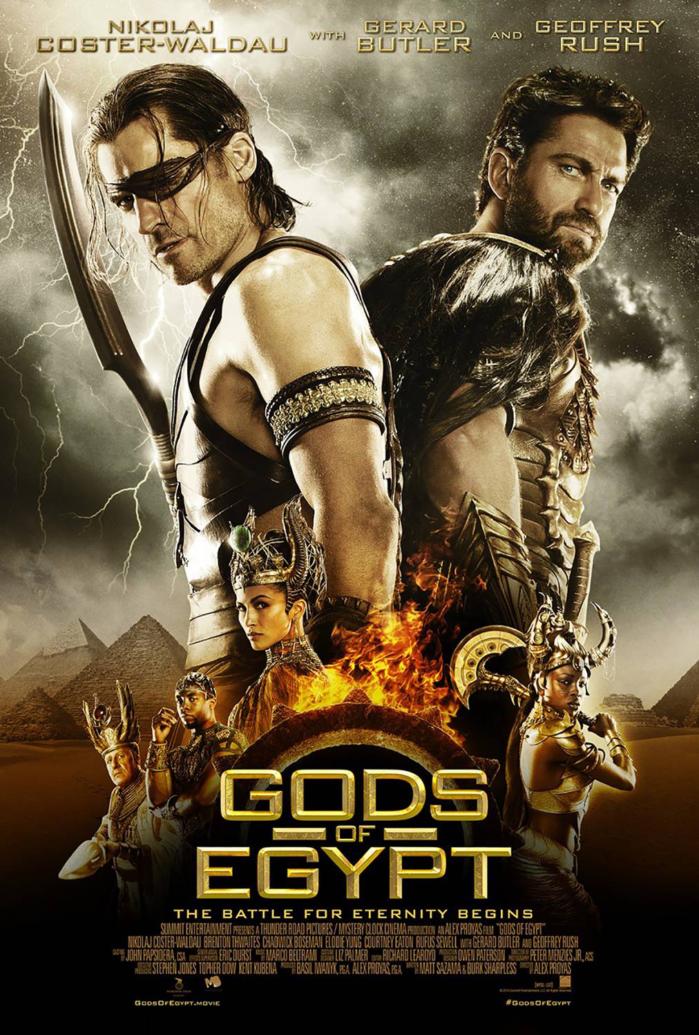 Gods Of Egypt 2016 Bluray 720p 900mb Hindi Plus English Movies