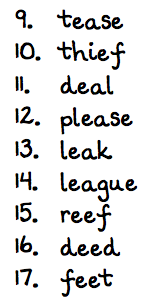 Homework 2012-2013: Tuesday, September 11th - Spelling Word Sentences
