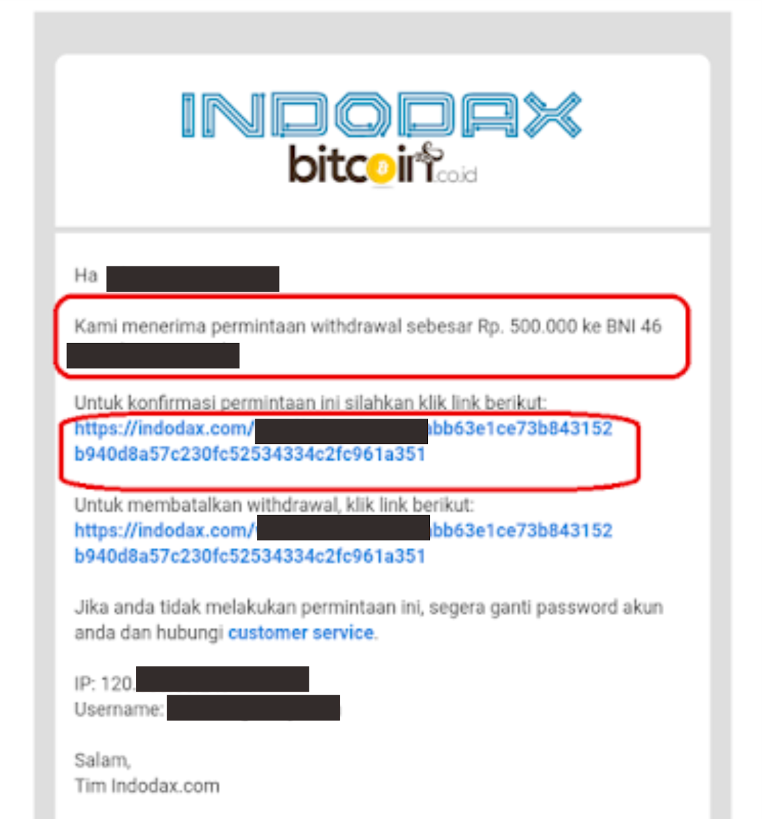 Cara Penarikan Bitcoin Ke Rupiah Di Indodax - Mencairkan Dana