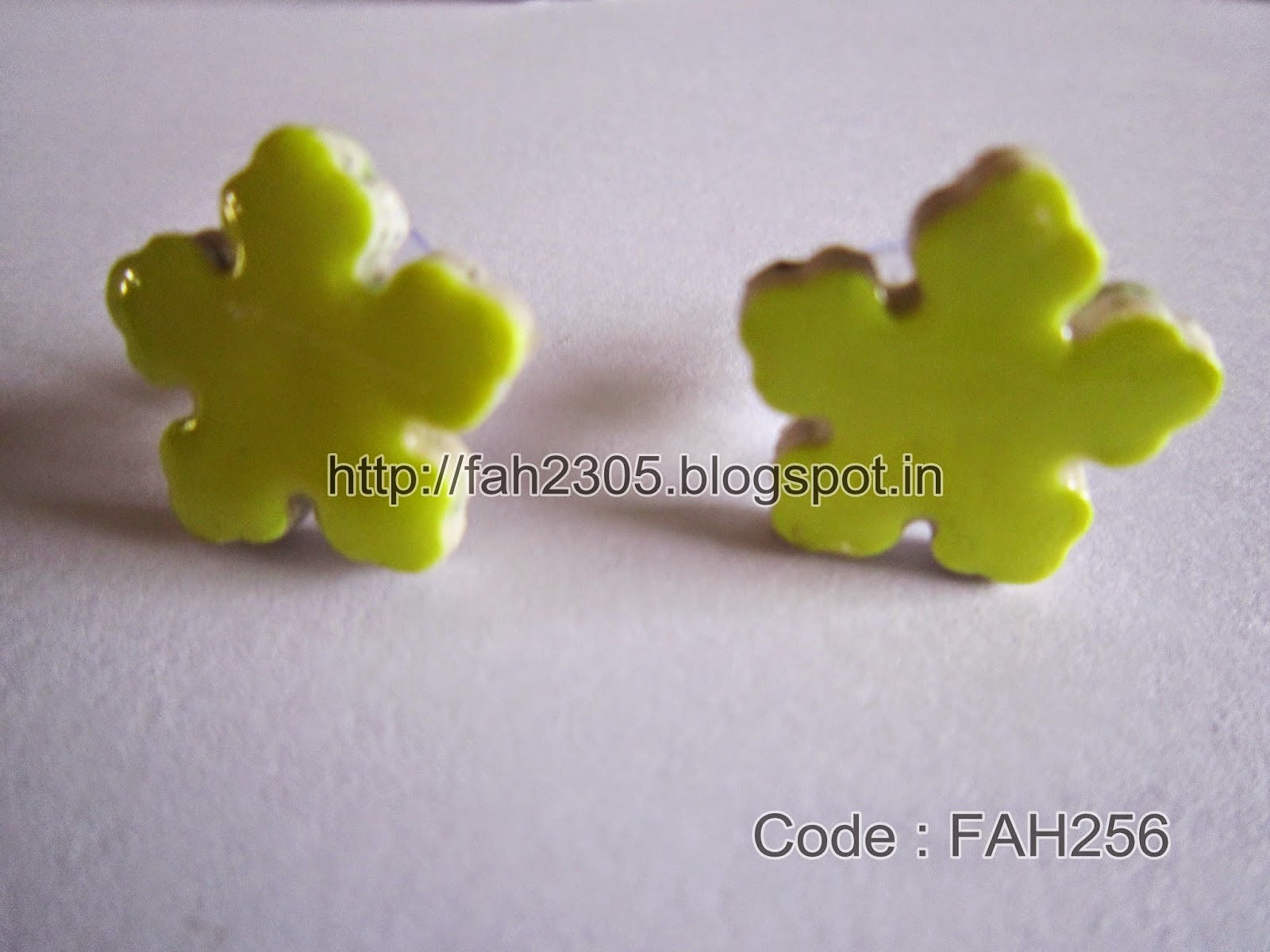 Fah Creations Paper Punch Stud Earrings