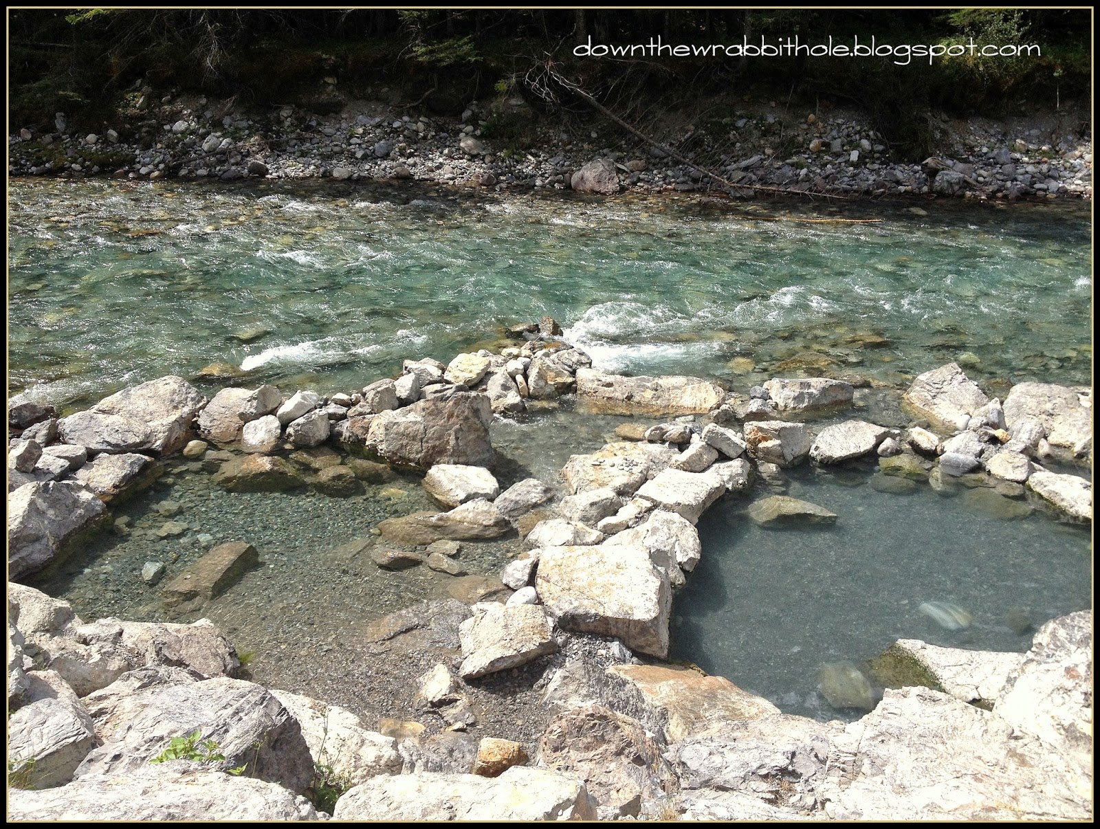 Lussier River, Whiteswan Provincial Park, natural hot springs, British Columbia