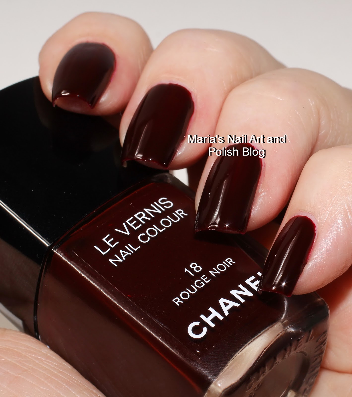 Marias Nail Art Polish Blog: Chanel Rouge Noir Absolutement coll.