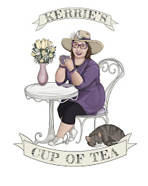 New Logo, with my new cat, Earl Grey