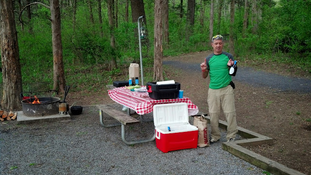 Camping at Shenandoah River State Park