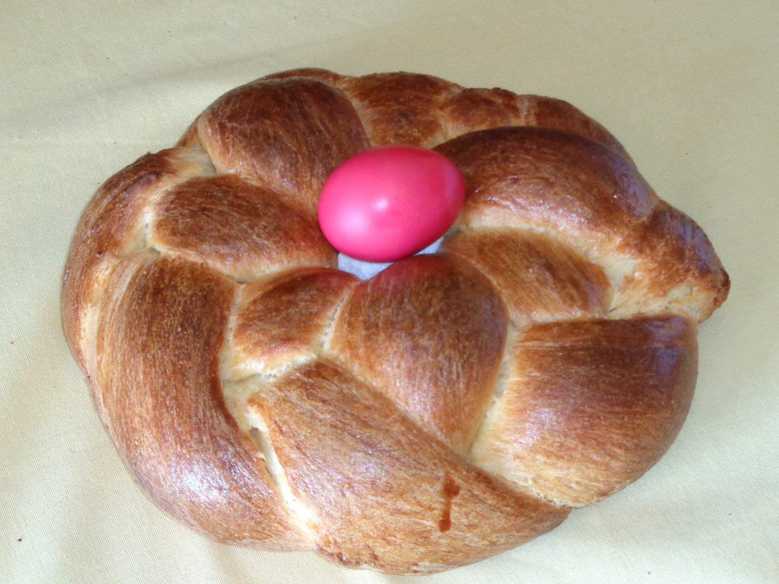 Authentic Greek Recipes Greek Easter Cake (Tsoureki)