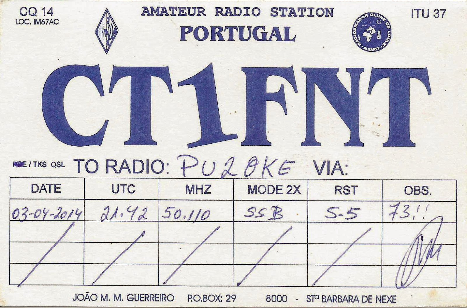 Exemplo De Como Fazer Um Cartão De Qsl Para Radioamador