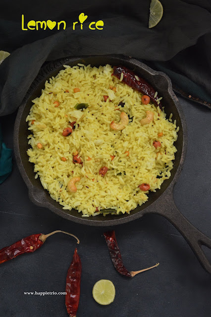 Lemon Rice Recipe | Elumichai Sadham | Variety Rice Recipe
