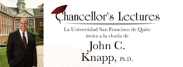John C. Knapp, presidente de Washington & Jefferson College visitará la USFQ