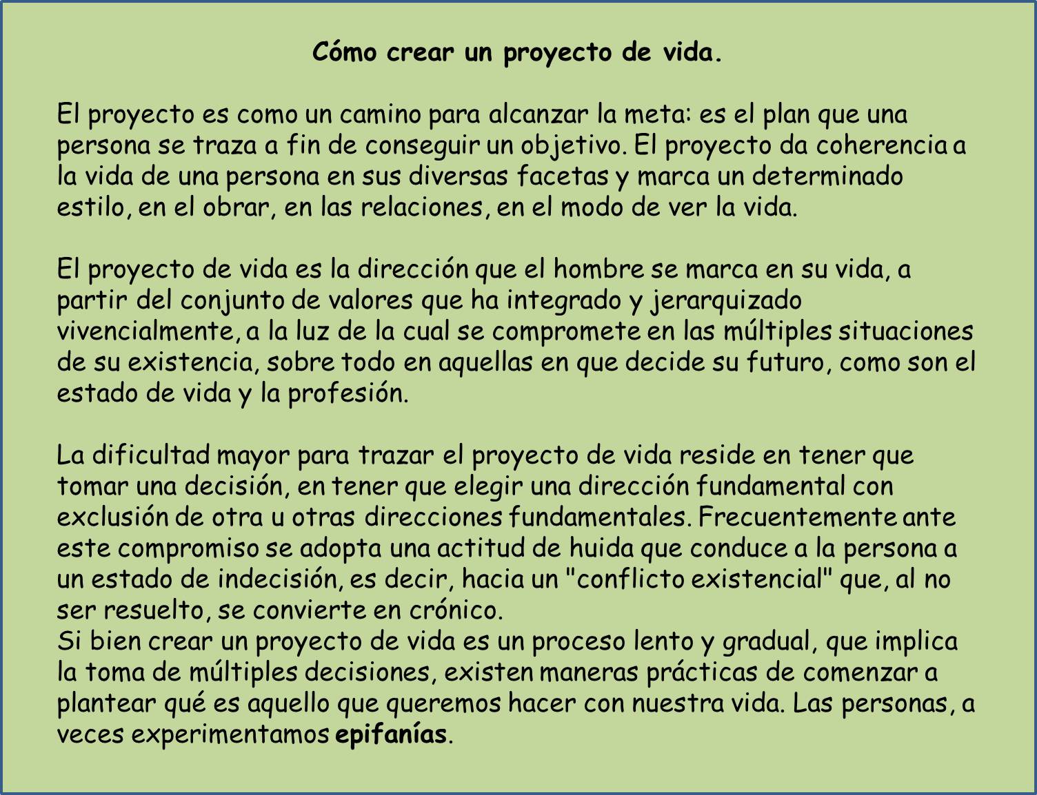 Proyecto De Vida Para Adolescentes De Secundaria Ejemplos