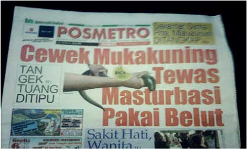 judul koran lucu