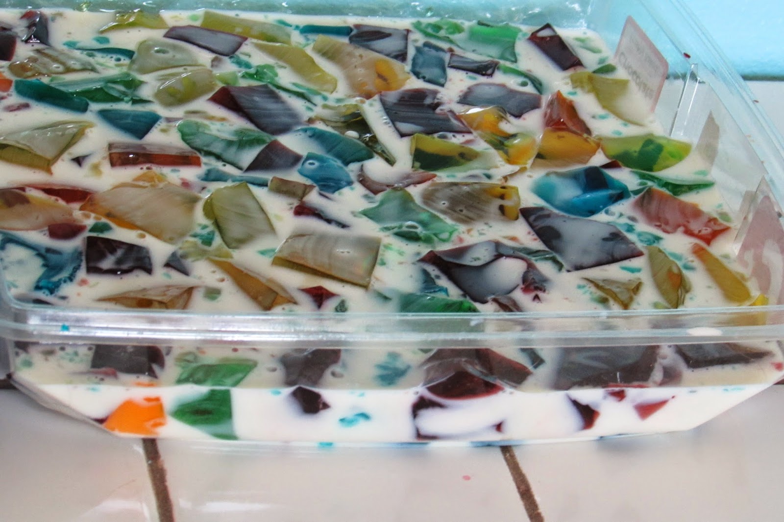 In the Presence of Pie Mexican Stained Glass Jello