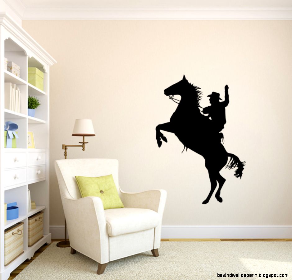 Buy Cowboy Horse Western Vinyl Wall Sticker