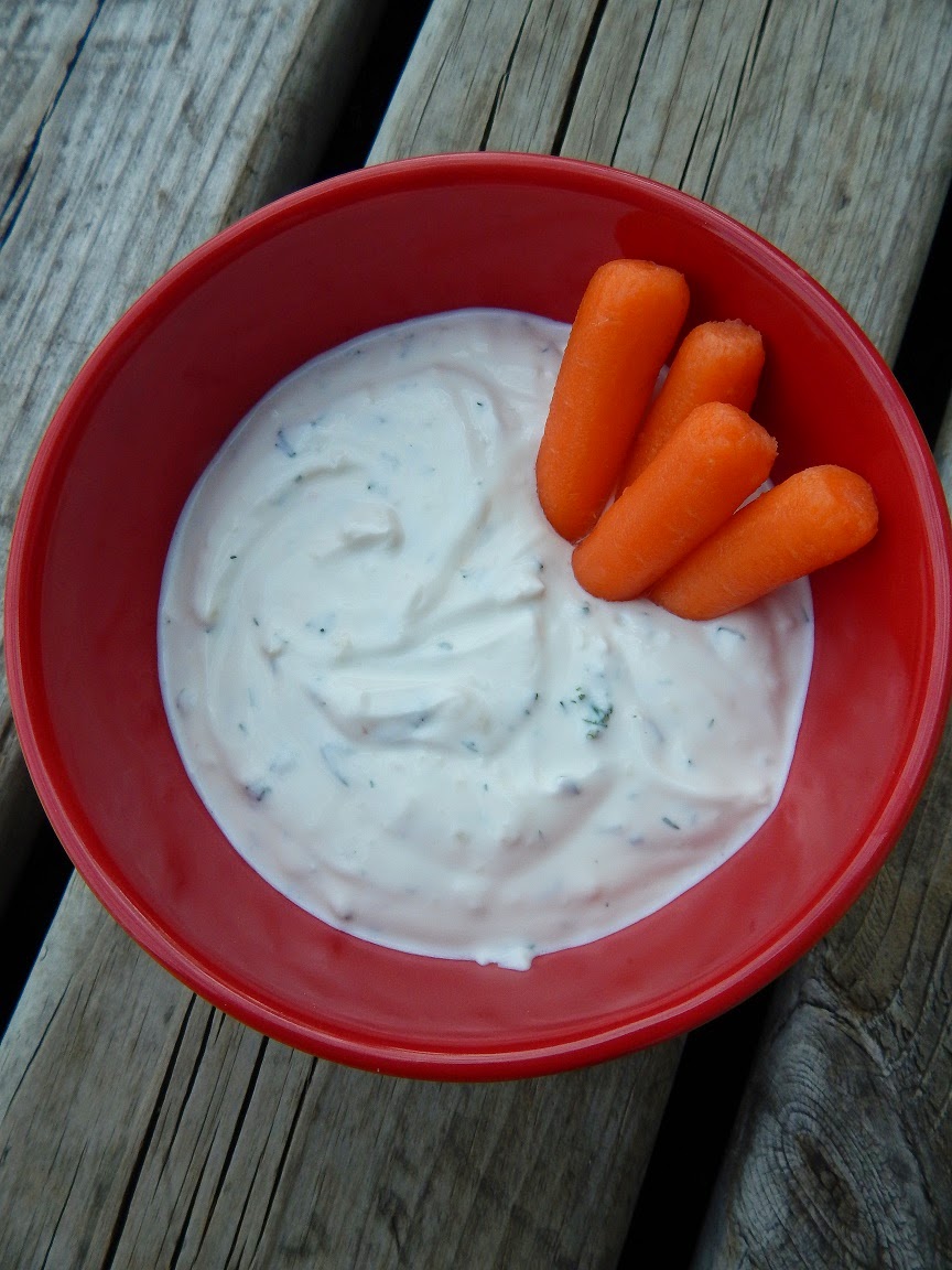 Garlicky Dill Dip Ally's Sweet & Savory Eats