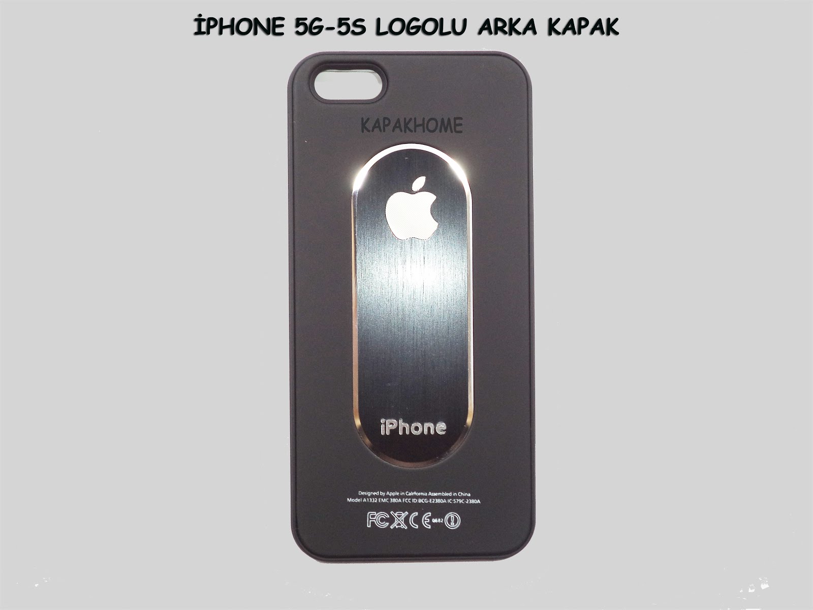 İphone 5G-5S logolu Arka Kapak