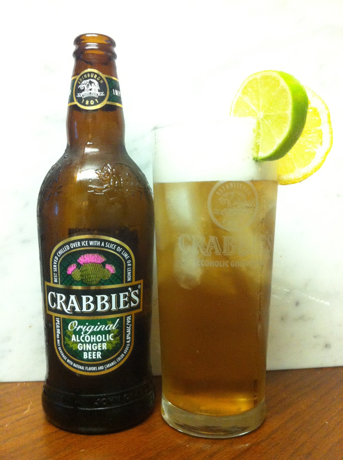 The BR Beer Scene: Review: Crabbie's Alcoholic Ginger Beer