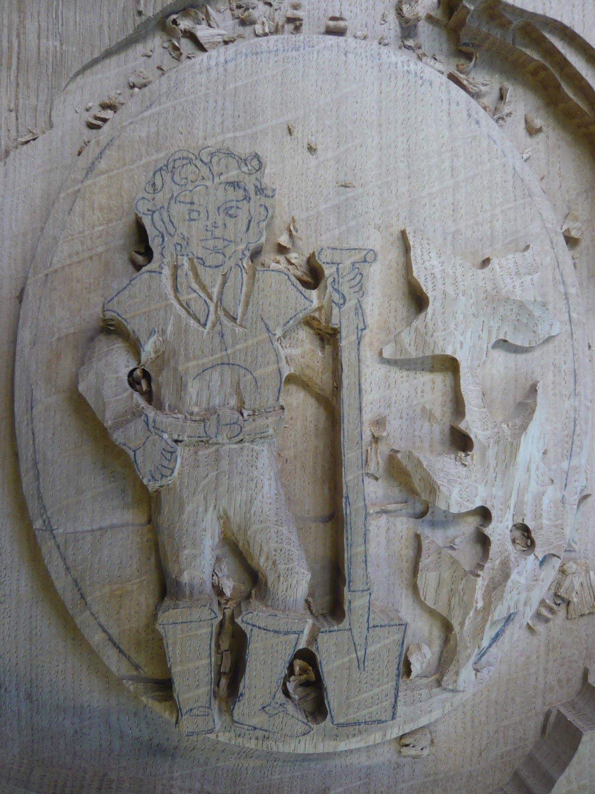 ORNAMENTAL WOODCARVER Patrick Damiaens: The BOLAND Family | Crest
