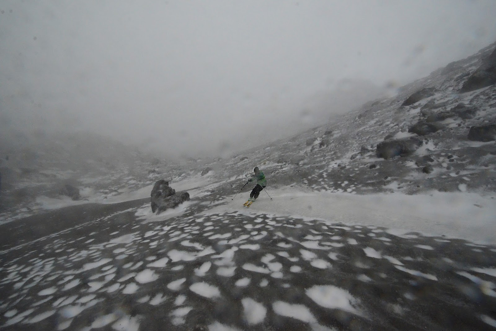 Skiing the Snow on the Equator