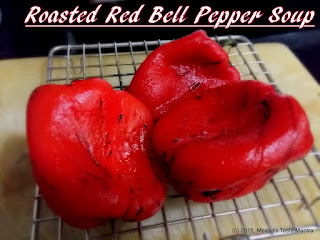 Roasted Red Bell Pepper Soup - Peeled Roasted Bell Pepper