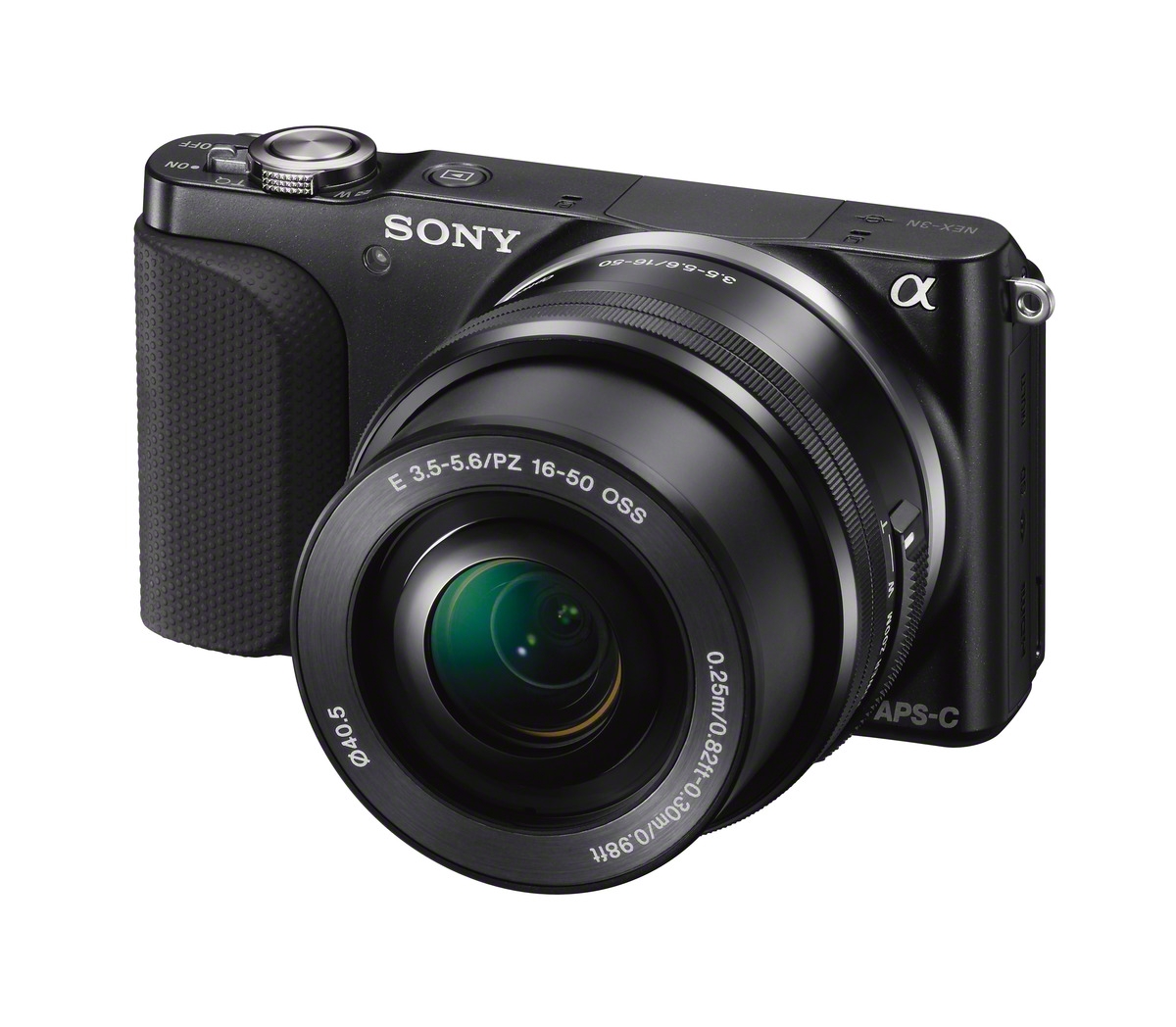 Sony NEX-3N Camera with PowerZoom Lever
