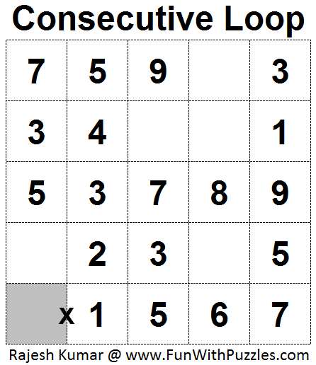 Consecutive Loop (Mini Puzzles Series #26)