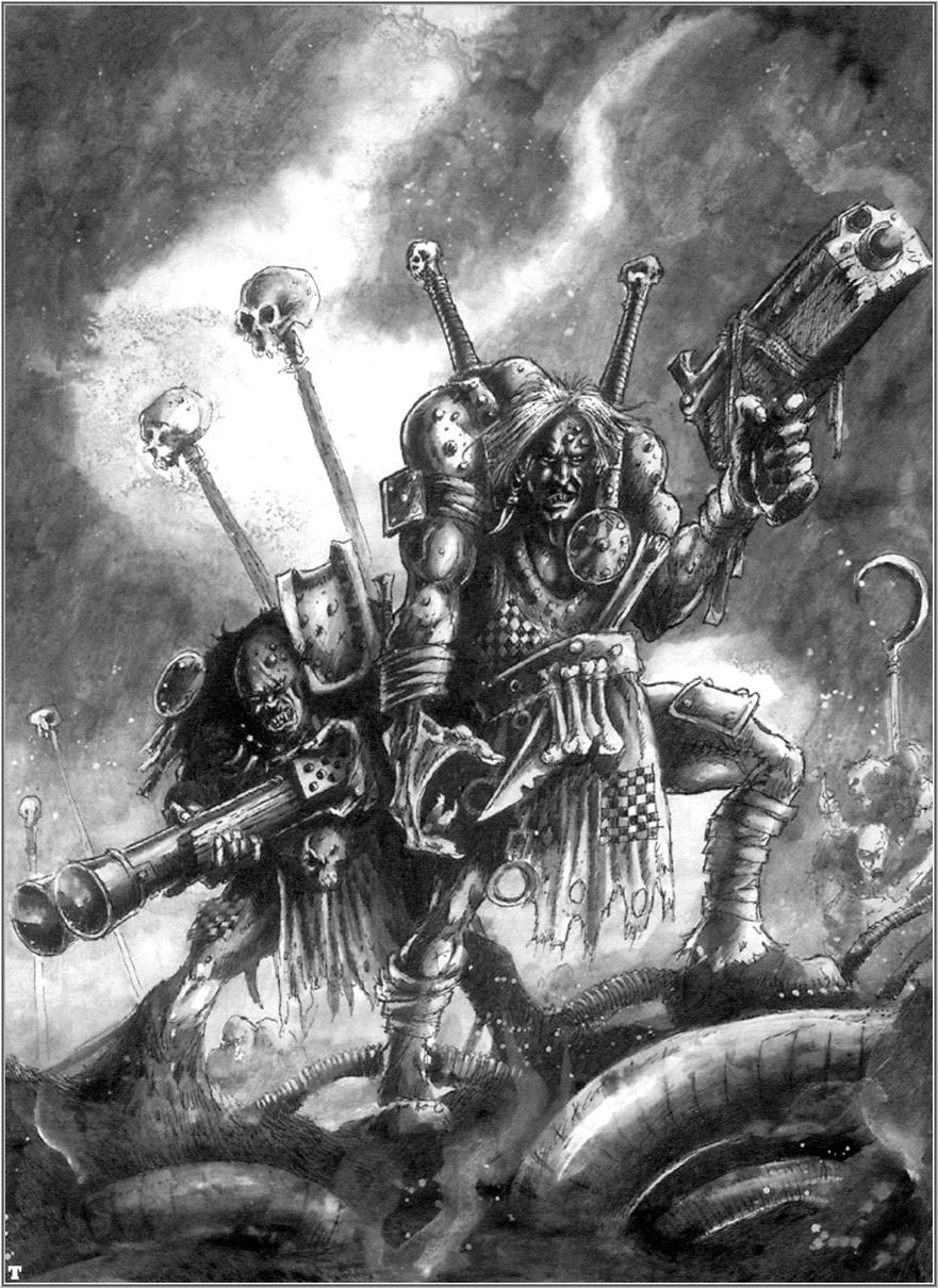 Painting of Warhammer artist, Warhammer paintings