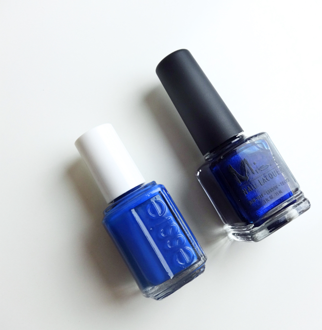 Pointless Cafe: Nail of the Day: Chanel Blue Rebel