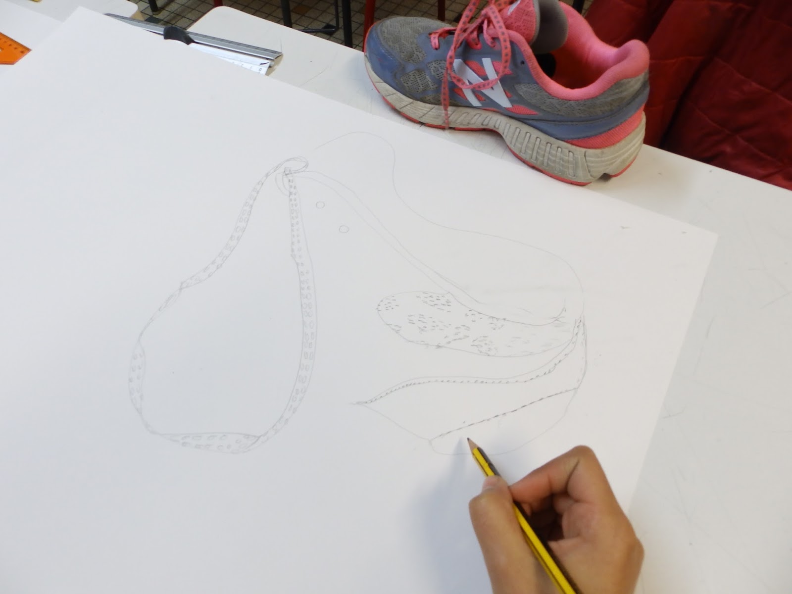 LES ARTS PLASTIQUES au lycée Comte de Foix: Dessin d'observation