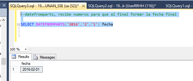 Code Tueni: Funciones de fecha en Transact-SQL