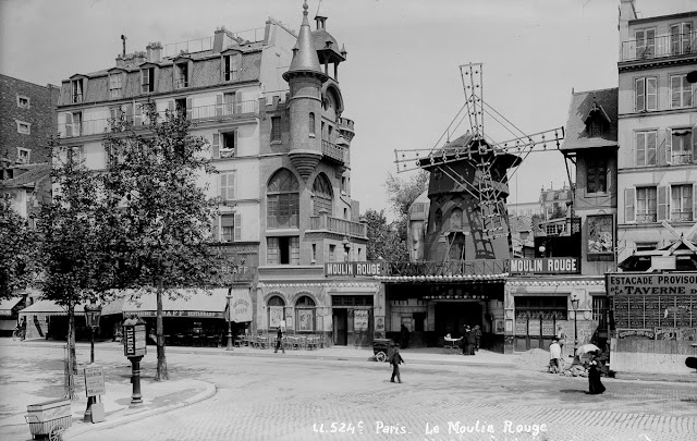 This is What Moulin Rouge at Montmartre in Paris Looked Like  in 1895 