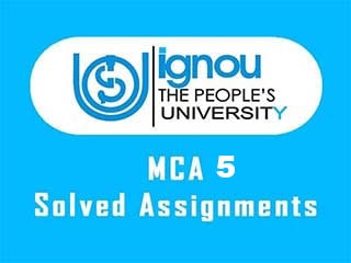 IGNOU MCA 5 Semester Solved Assignments Download